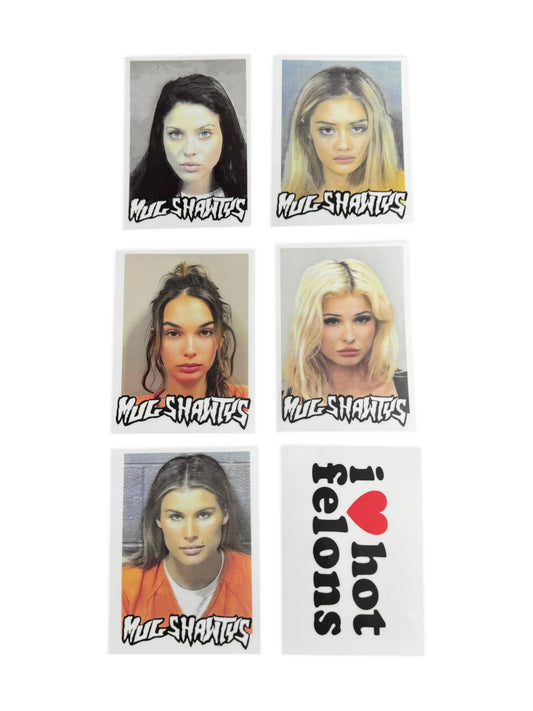 Mugshawtys Sticker Pack