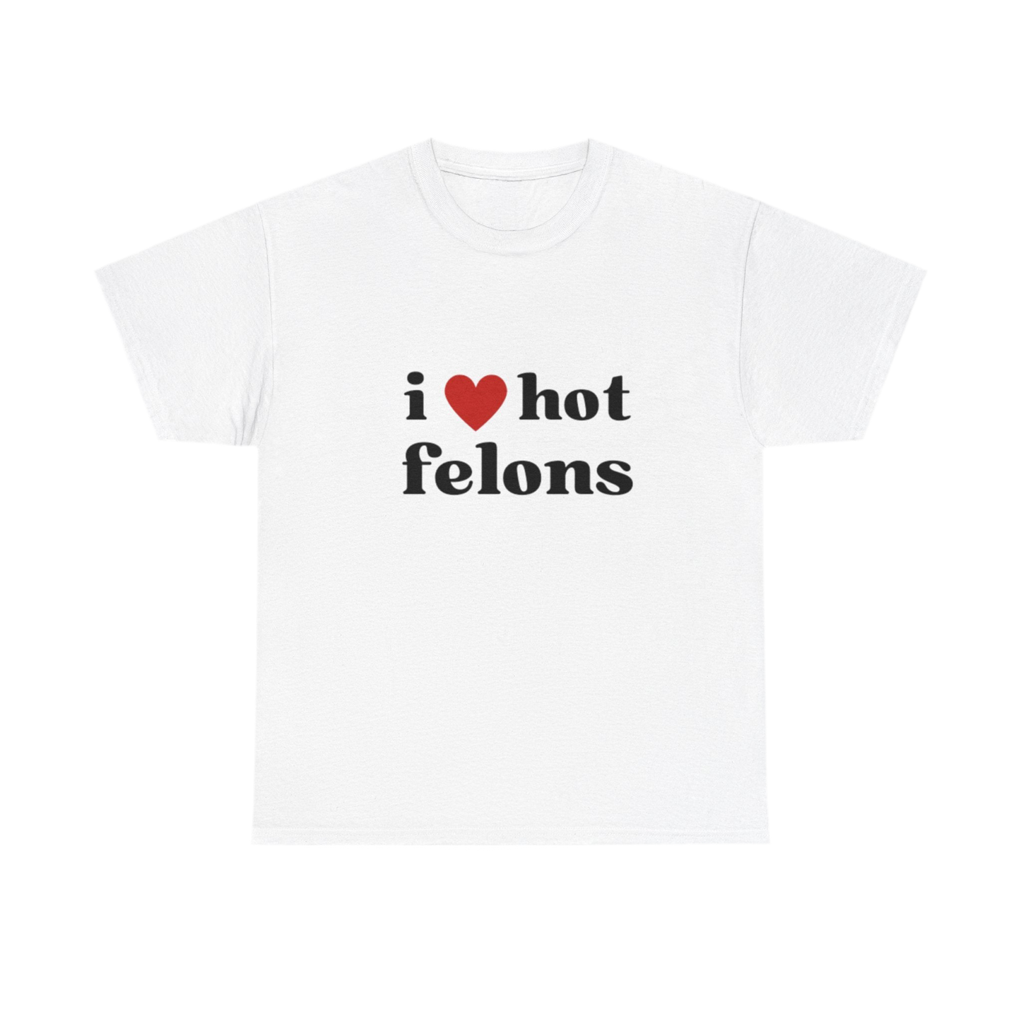 I Love Hot Felons T-Shirt