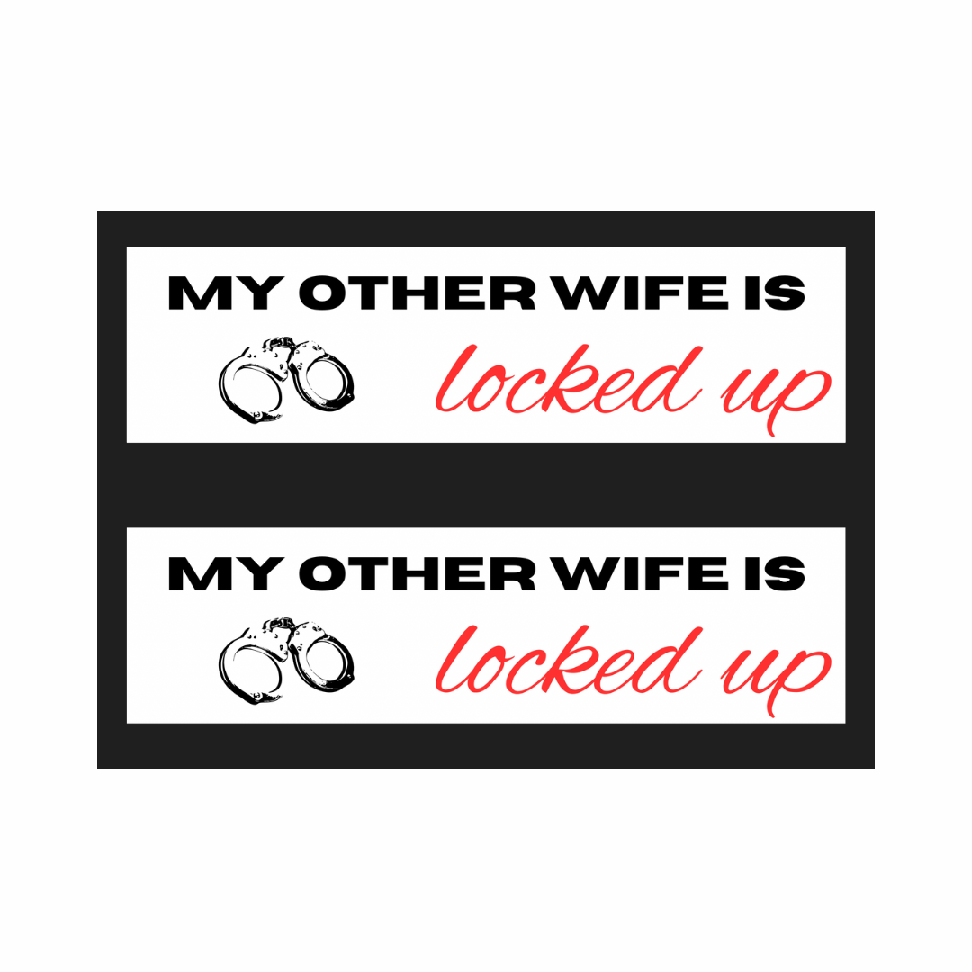 Other Wife Bumper Sticker 2 Pack