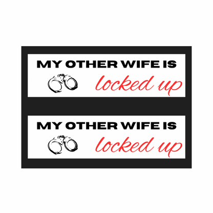 Other Wife Bumper Sticker 2 Pack