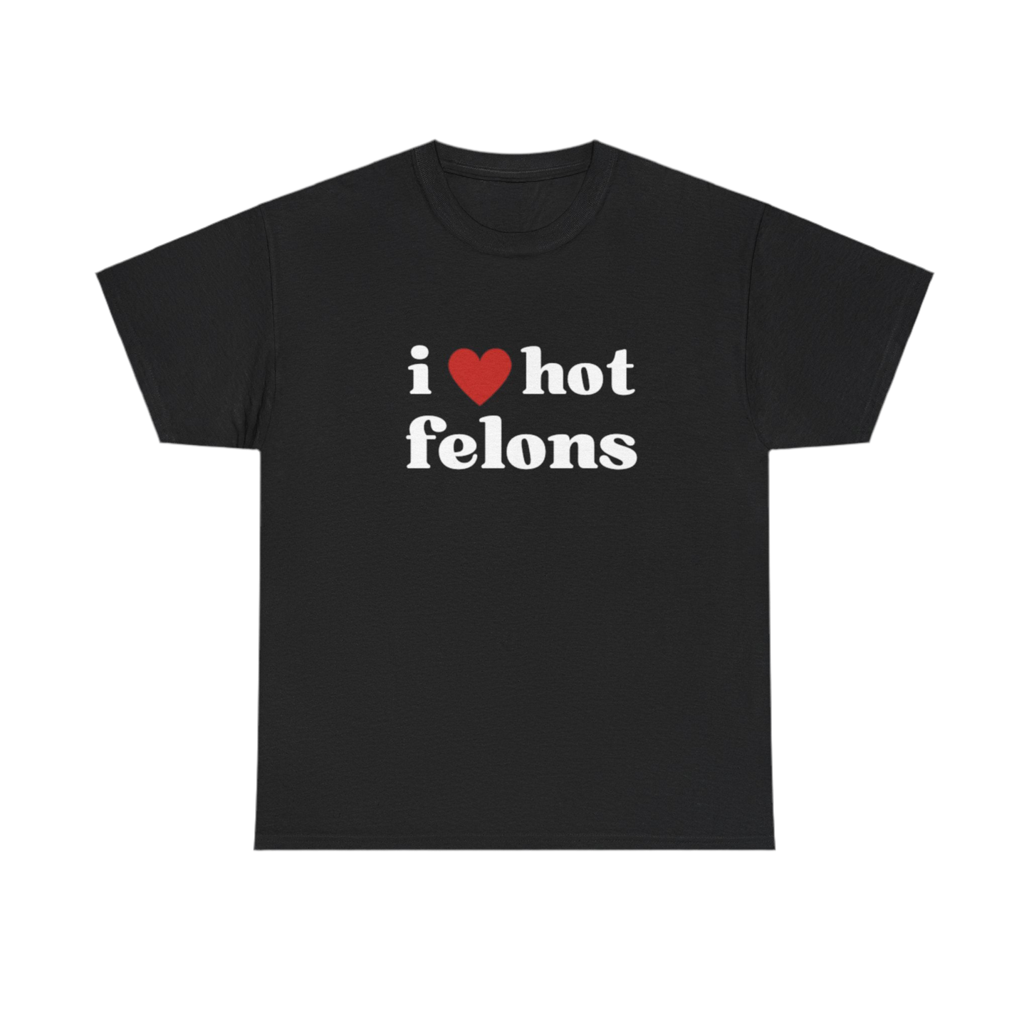 I Love Hot Felons T-Shirt